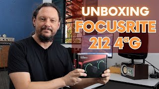 Unboxing Focusrite Scarlett 2i2 4ªG [upl. by Malissa375]