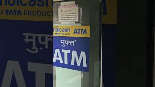 TATA INDICASH ATM LUCKNOW UTTAR PRADESH tata tatacommunications [upl. by Teddman492]