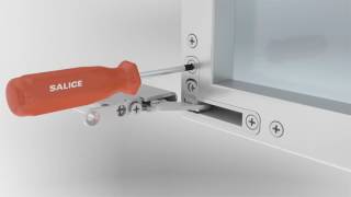 Air hinge by salice lightness and functionality for aluminium framed doors Buller Ltd [upl. by Saum]