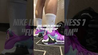 Lebron Witness VII EP quotFuchsia Dreamquot  DM1122500 unboxing sneaker basketball [upl. by Ojimmas942]