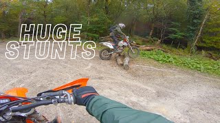 KTM EXCF 350  First Trail Ride [upl. by Devland]