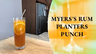 How to Make Myerss Rum Planters Punch  Rum Cocktail  Cocktail at Home [upl. by Bik]