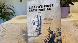 ASMR whisper Latin Reading 🏛 Cicero’s First Catilinarian [upl. by Aerdnaed]