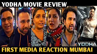 Yodha Movie Review  Media Reaction  Sidharth Malhotra  Disha Patani  Rashi Khanna  Mumbai [upl. by Meeharbi157]