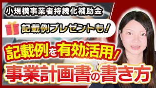 【小規模事業者持続化補助金】事業計画書の書き方とは？【要チェック】 [upl. by Bower]