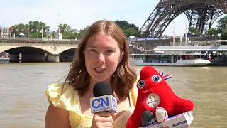 Olympic mascots gain popularity in Paris 2024 [upl. by Osana]