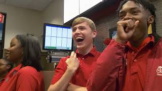 ChickfilA FLASH MOB Scholarship Surprise 2022 [upl. by Denney]