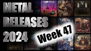 New Metal Albums 2024 Week 47 November 18th  24th newmetal newmetalalbums [upl. by Levina]