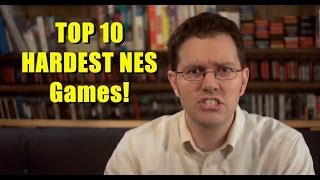 Top 10 Hardest NES Games  AVGN Clip Collection [upl. by Yevreh778]