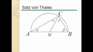 Satz von Thales [upl. by Pepe180]