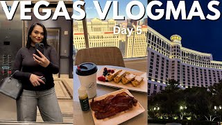 Las Vegas Vlog  Day 6  12 Days of Vlogmas  I LOVE THIS CITY  MY FIRST TIME SHOPPING AT CARTIER [upl. by Innej]