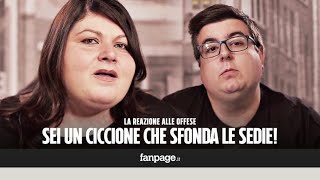 Le reazioni delle persone obese agli insulti sul loro peso ESPERIMENTO SOCIALE [upl. by Colis789]