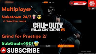 Black Ops 6Road to prestige 2Late night Chillampchat 😎🍿 [upl. by Dolhenty]