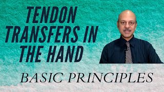 BASIC PRINCIPLES OF TENDON TRANSFERS IN THE HAND [upl. by Ire]