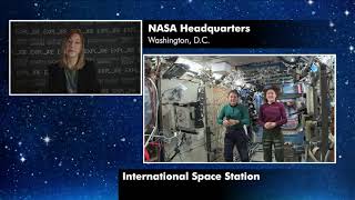 Expedition 60 InFlight NPR Inteviews with Christina Koch and Jessica Meir  September 30 2019 [upl. by Roxine]