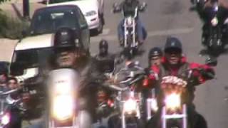 Hells Angels Funeral Procession in San Francisco [upl. by Ayortal]