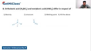 Understanding Orthoboric Acid Properties KCET 11th Chemistry Some p Block Elements [upl. by Eiramana]