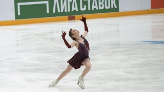 Daria Usacheva  1TV Trophy 2021  SP  Дарья Усачева  Кубок Первого 2021  КП  06022021 [upl. by Rotciv]