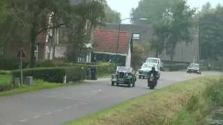 Oldtimers personenvracht autos en trekkers door Benschop van uit Vreeswijk zaterdag 692014 [upl. by Bradlee]