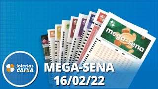 Resultado da Mega Sena  Concurso nº 2454  16022022 [upl. by Aneger]