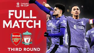 FULL MATCH  Arsenal v Liverpool  Third Round  Emirates FA Cup 202324 [upl. by Akinehs734]