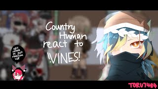 Countryhuman react to vinesrushed13read description [upl. by Harolda328]