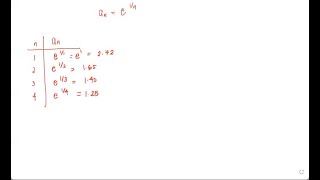 Determine whether the sequence converges or diverges If it converges find the limit ane1 … [upl. by Norene]