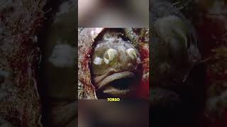 Battle of Throats Sarcastic Fringehead Fights 🐟😱 Neoclinus Blanchardi [upl. by Mick]