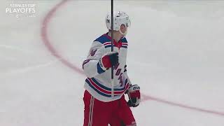 Kaapo Kakko gives the Rangers the lead in the opening minute of the game [upl. by Ehr]