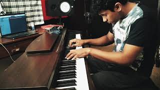 Kabhi Khushi Kabhie Gham  Day 57 100 Day Piano Challenge  Manoj Abraham [upl. by Keldah]