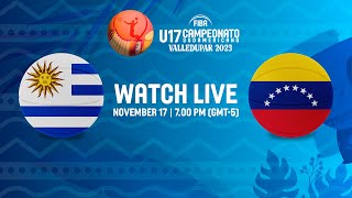 Uruguay v Venezuela  Full Basketball Game  FIBA South American U17 Championship 2023 [upl. by Ahsehyt]