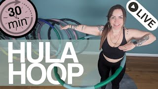 Elli Hoop  Hula Hoop Montagsworkout LIVE [upl. by Asihtal794]