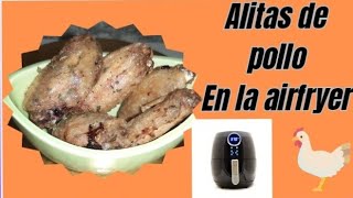 Alitas de Pollo en la Airfryer [upl. by Ruzich]