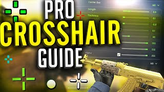 THE ULTIMATE CSGO PRO CROSSHAIR GUIDE [upl. by Fayth6]