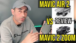 DJI Air 2 Worth it DJI Mavic 2 Zoom VS DJI Mavic Air 2  Drone Comparison  Review 🙃 [upl. by Eiralih]