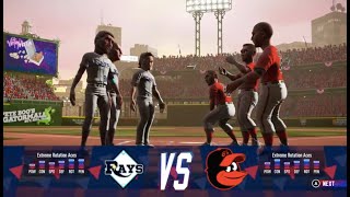 Mega League Baseball 2024  Tampa Bay Rays 7873  Baltimore Orioles 7774 [upl. by Ekal]