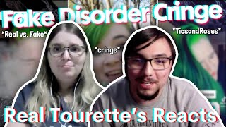 Real Tourettes Reacts to Fake Tourettes on TikTok  Feat RyleyFreeDaTourettesKid [upl. by Kerrison804]