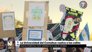 LA UNIVERSIDAD DEL COMAHUE VUELVE A LAS CALLES [upl. by Steele795]