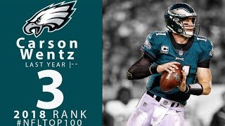 CARSON WENTZ CAREER INTERCEPTIONS [upl. by Aikkin]