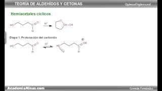 Formación de hemiacetales [upl. by Llyrad367]