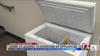 Pandemic leads to a shortage in appliances [upl. by Aiduan469]