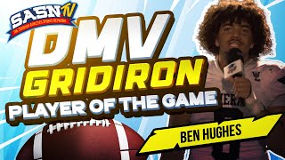 DMV Gridiron Interviews Defensive Lineman Ben Hughes [upl. by Tonl805]