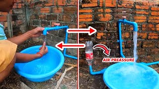 Easy DIY Fixing Water Pump With PVC Pips for Increase Water Pressure [upl. by Atronna642]