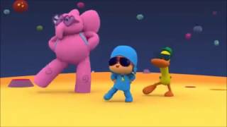 pocoyo psy baile del caballo Gangnam Style [upl. by Nanaek682]