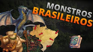 Descobri os MONSTROS BRASILEIROS no RPG  O bestiário fantástico de Shardag Jangal [upl. by Taima]