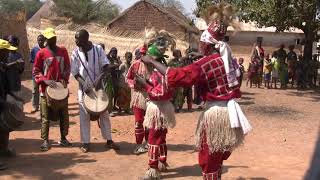 Small village performance  Mernah Southeastern Guinea [upl. by Llenrad838]