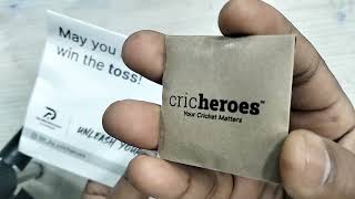 Toss Coin for chicket match  Cricheroestosscoin  Unboxing toss Coin [upl. by Armallas903]