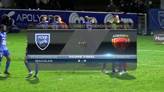 Foot  FCVB vs LE Mans FC  25112023 [upl. by Okuy876]