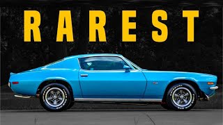 20 RAREST Chevrolet Camaros Ever Made [upl. by Okiram675]