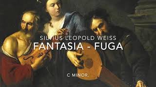 Weiss SL Fantasia  Fuga  Alberto Crugnola Baroque Lute Induno Olona Chiesa SPietro in Silvis [upl. by Aidul]